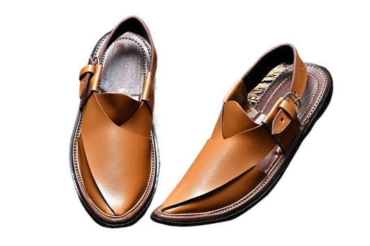 Peshawari F16 Chapals Geniun Lether Rg72