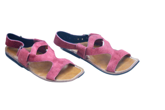 Kohati Chappal / Sandal – Gents – Genuine Saber Leather-BROWN