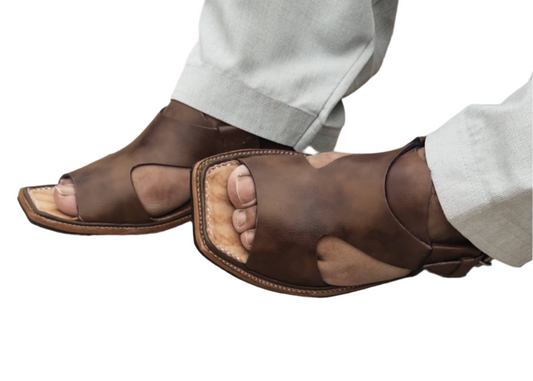 Kohati Chappal / Sandal – Gents – Genuine Leather –Rg22