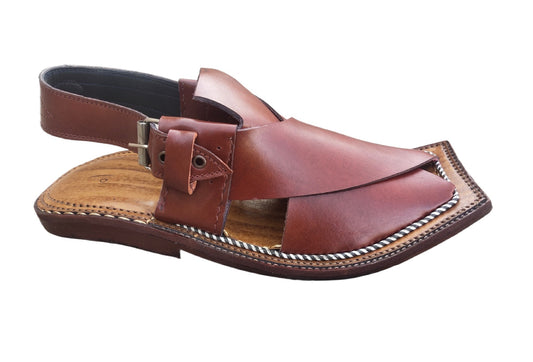 Grezer karachi chapals Mustered Coloure-Rg31