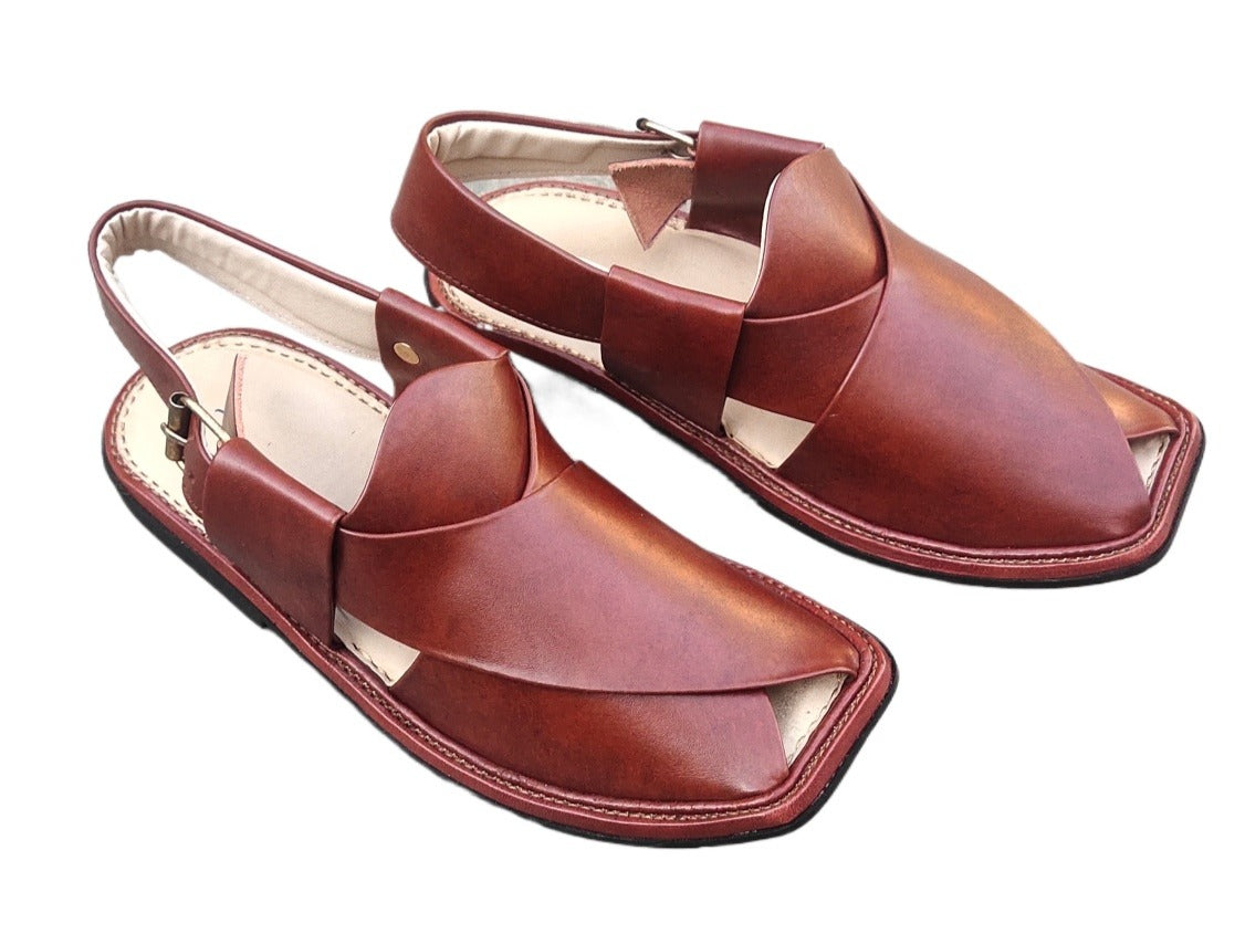 SMART ZALIMI Chappal / Sandal – Gents – Genuine Leather BLACK