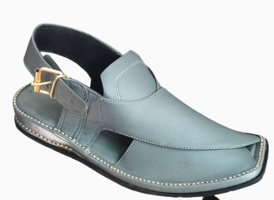 Peshawari Zalmi chapals Gray color