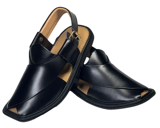 Peshawari Bhera Genuine leatehr and Ligh weihgt chapals Rg309B