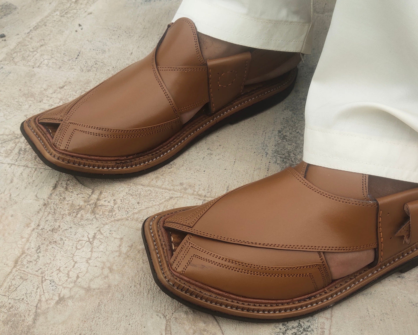 Thripal Gear Chappal / Sandal – Gents – orange