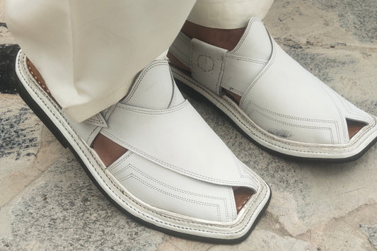 Thripal Gear Chappal / Sandal – Gents – White