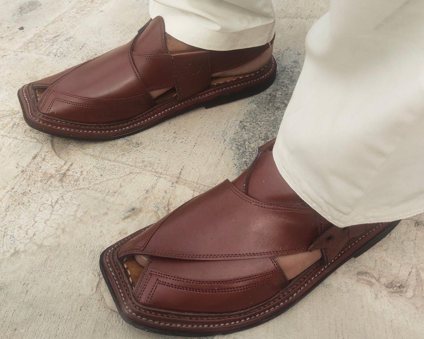 Thripal Gear Chappal / Sandal – Gents – Brown
