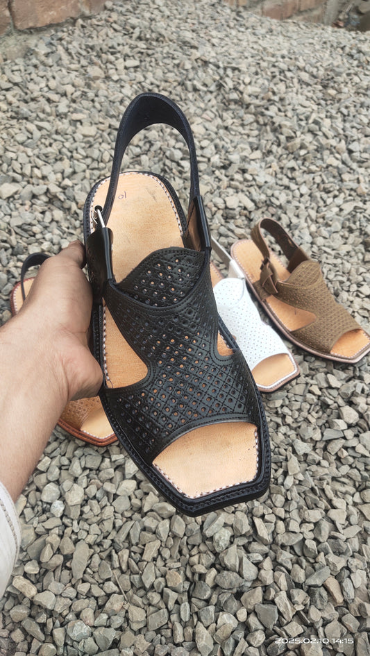 Kohati Chappal / Sandal – Gents – Genuine Leather -Rg28