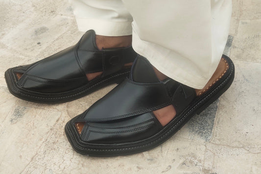 Thripal Gear Chappal / Sandal – Gents – Black