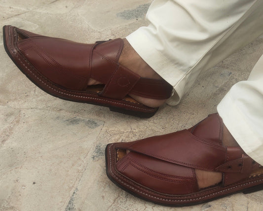 Thripal Gear Chappal / Sandal – Gents – Brown