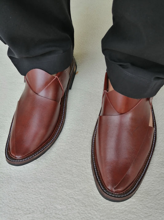 Peshawari F16 Chapals Geniun Lether Rg71