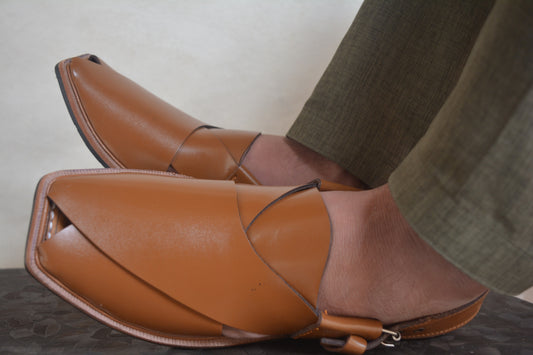 New Peshawari Golti Chapals Orange Colour RG 85