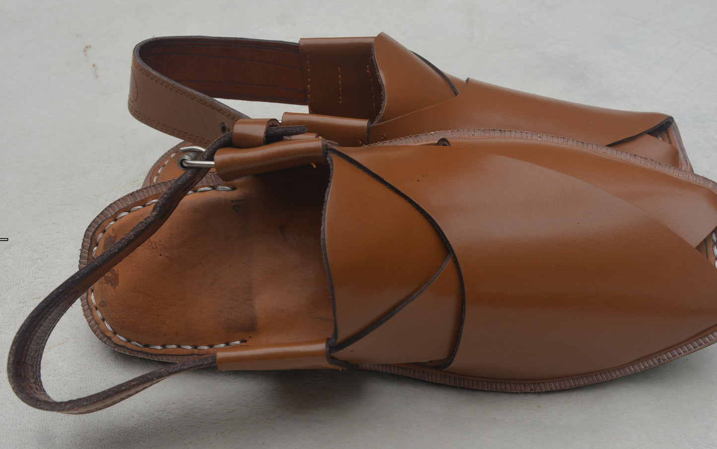New Peshawari Golti Chapals Orange Colour RG 85