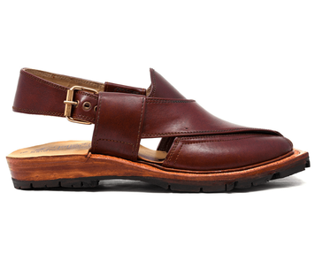 Norozi Chapals Mustered coloure Galma Leather Rg211