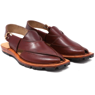 Norozi Chapals Mustered coloure Galma Leather Rg211