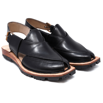 Norozi Chapals Mustered coloure Galma Leather Rg214