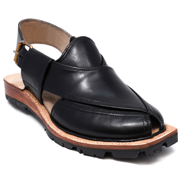 Norozi Chapals Mustered coloure Galma Leather Rg214