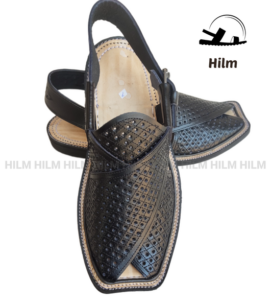 Charsada Chappal / Sandal – Gents-Jale wala – Genuine Leather –Mustered Rg 314