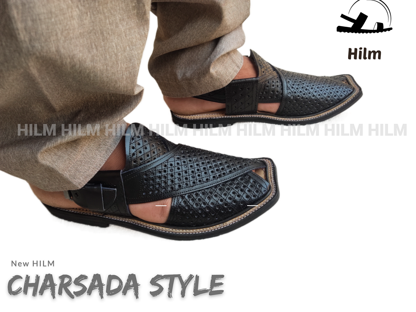 Charsada Chappal / Sandal – Gents-Jale wala – Genuine Leather –Mustered Rg 314