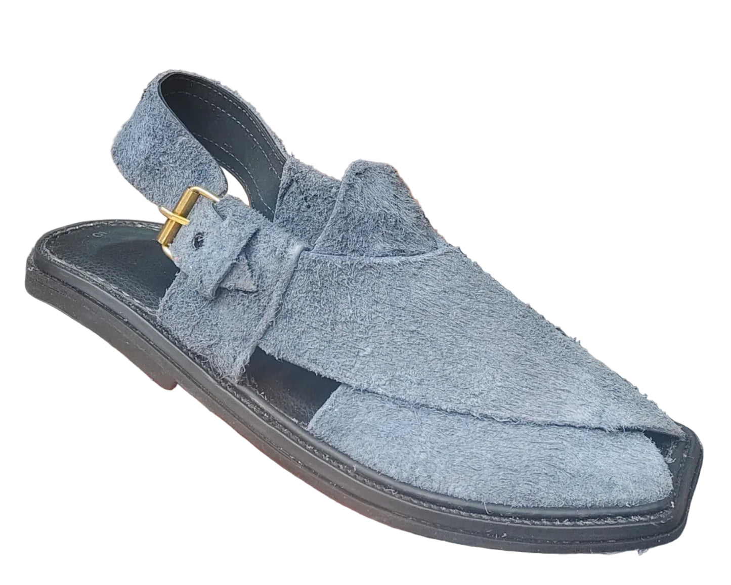 Peshawari Saber leatehr and Ligh weihgt chapals BLUE COLOR