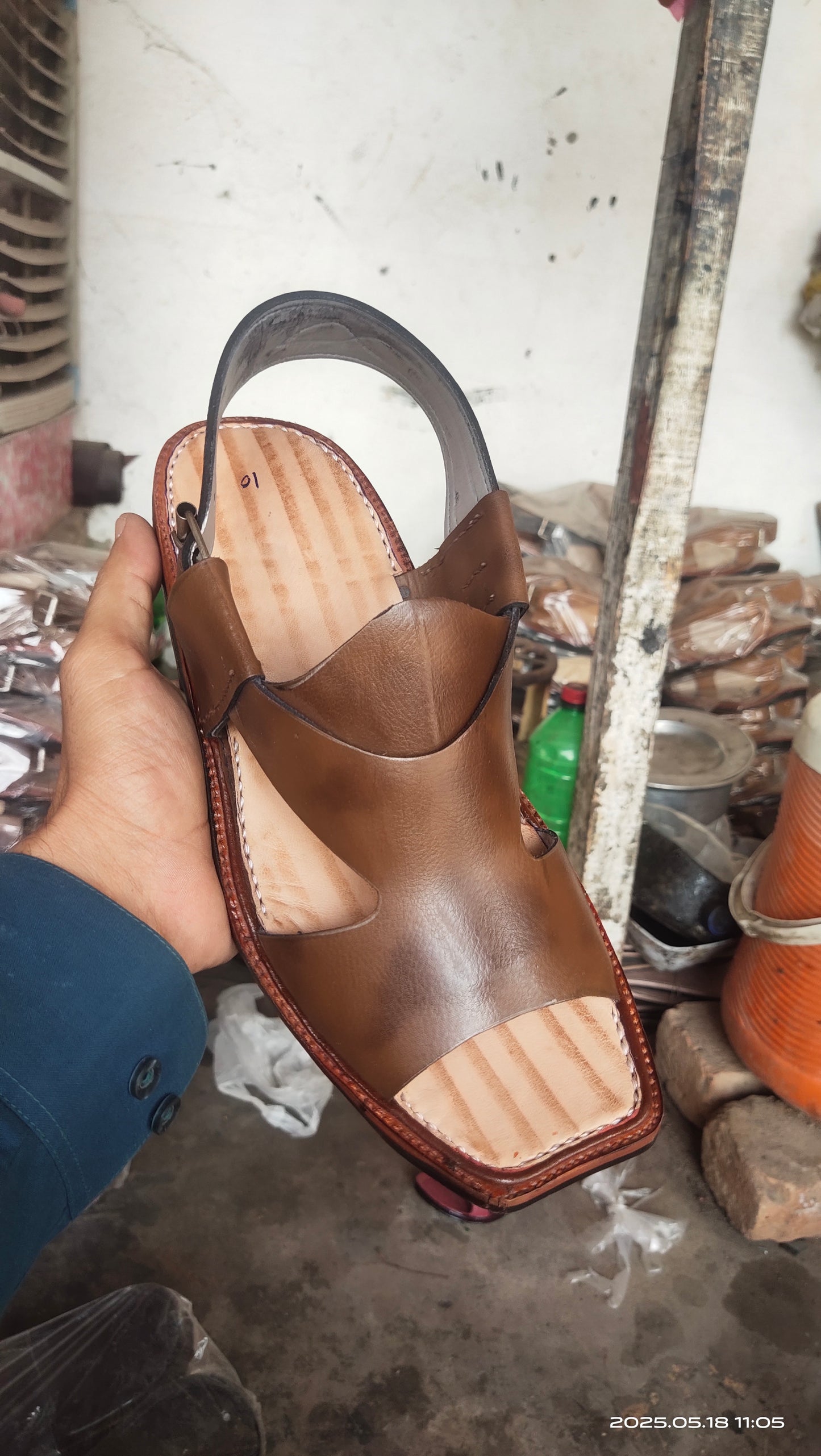 Kohati Chappal / Sandal – Gents – Genuine Leather –Rg22