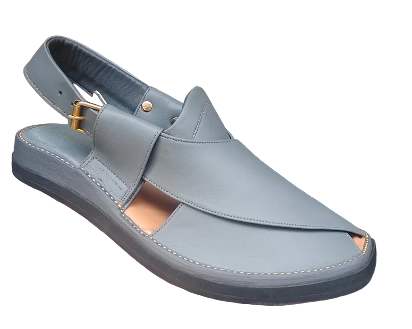 Peshawari GoGo  chapals Gray Colore
