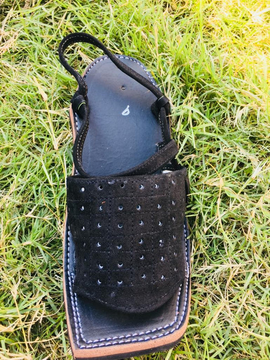 Balochi Chapals Saber Leather
